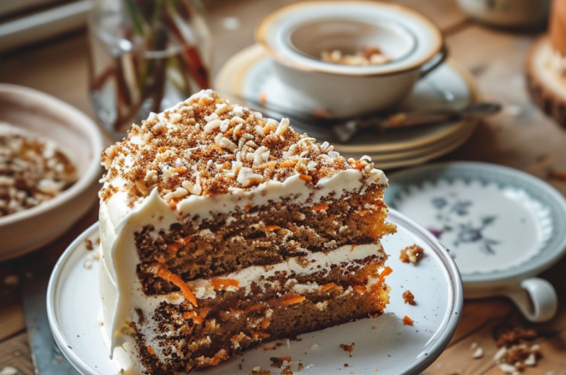 Gâteau aux carottes moelleux et facile (recette maison)
