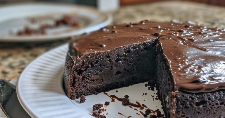 🍫 Cake au yaourt au chocolat moelleux (recette facile)