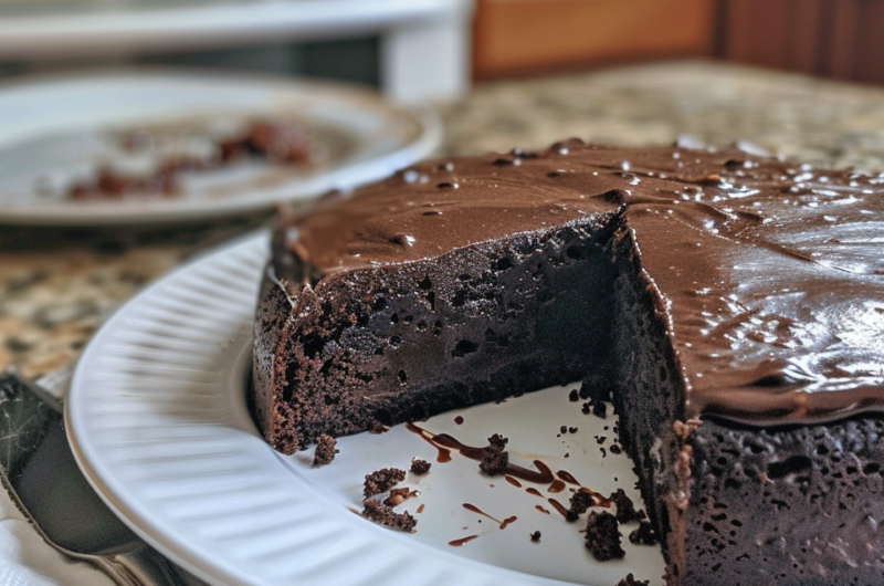 🍫 Cake au yaourt au chocolat moelleux (recette facile)