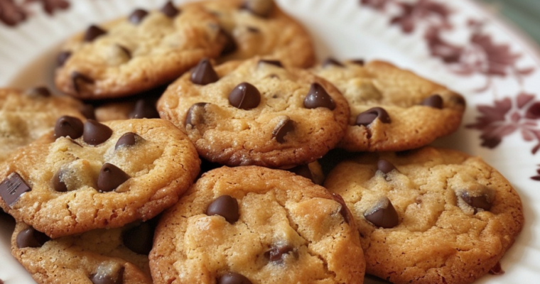 Cookies Pépites Chocolat Croustillants : Un Délice Irrésistible