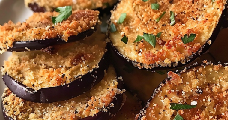 Aubergines croustillantes aux saveurs irrésistibles