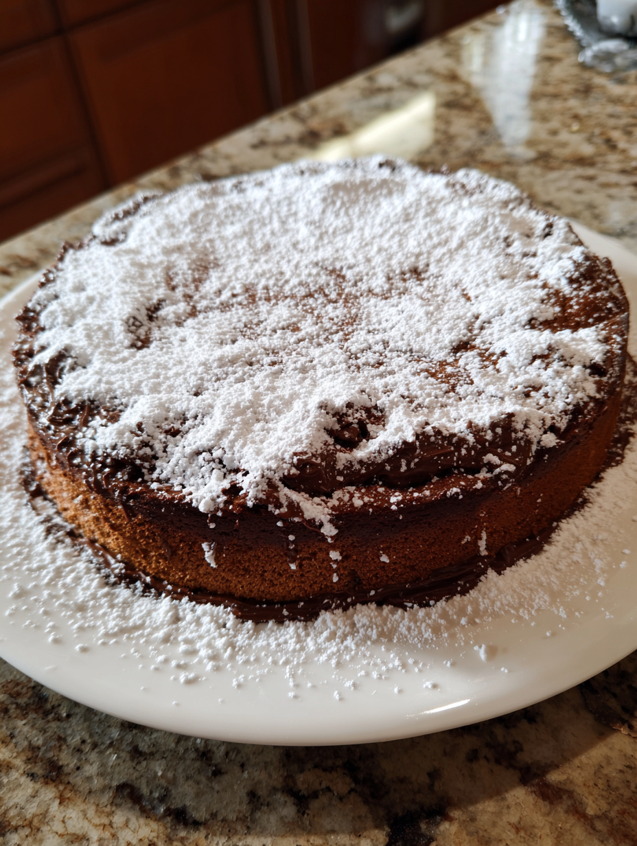 Recette Gâteau au Nutella