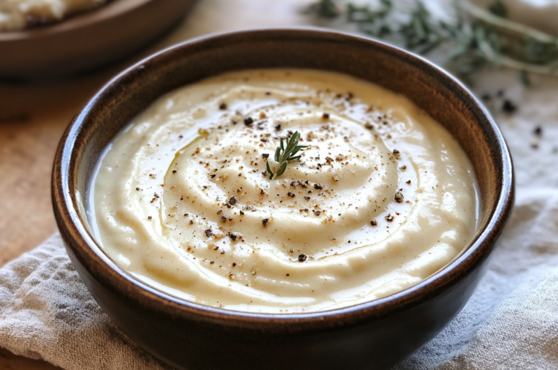 Sauce béchamel sans lait facile (recette vegan & légère)