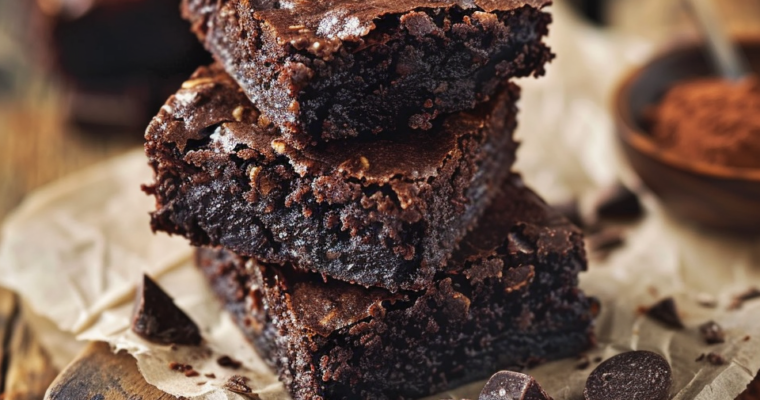 🍫 Brownies healthy sans sucre et à l’avoine (facile)