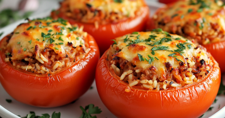 Recette irrésistible de tomates farcies au riz délicieuses