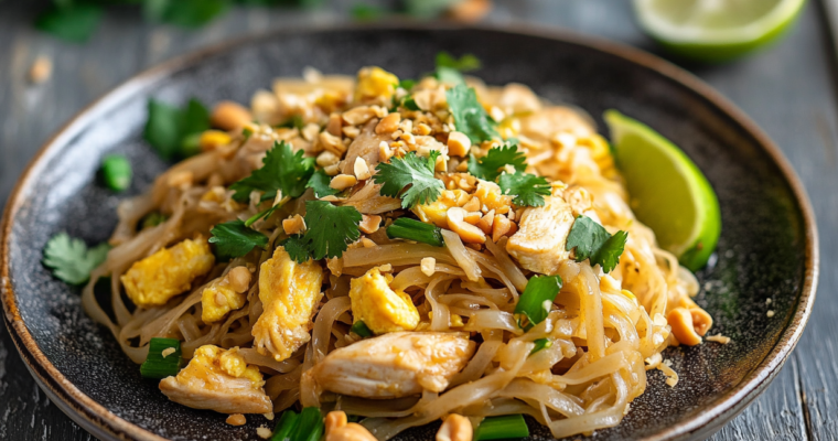 Le meilleur Pad Thaï au poulet