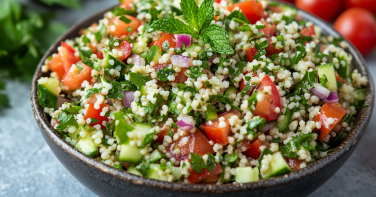 Recette de Taboulé de Boulgour Simple