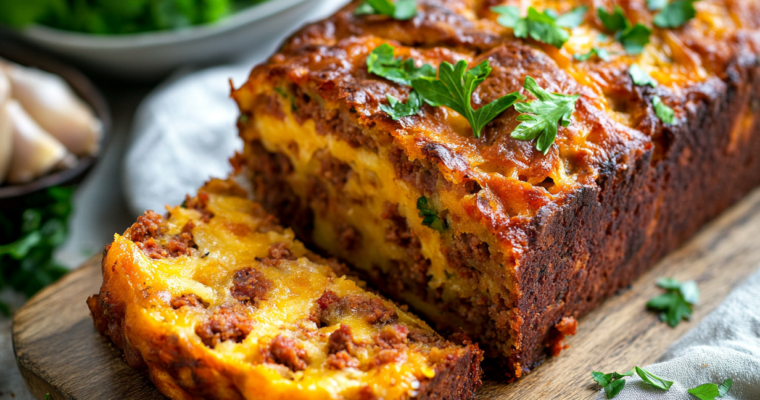 Recette de Cake au Chorizo savoureux