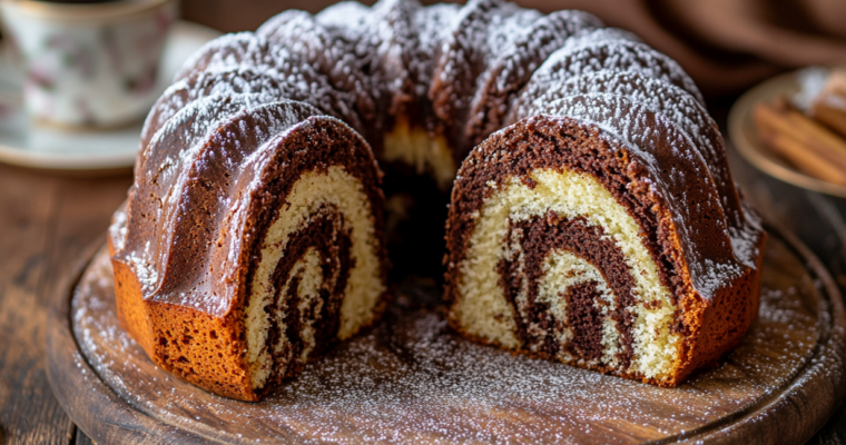 Le Meilleur Gâteau Marbré Facile et Rapide
