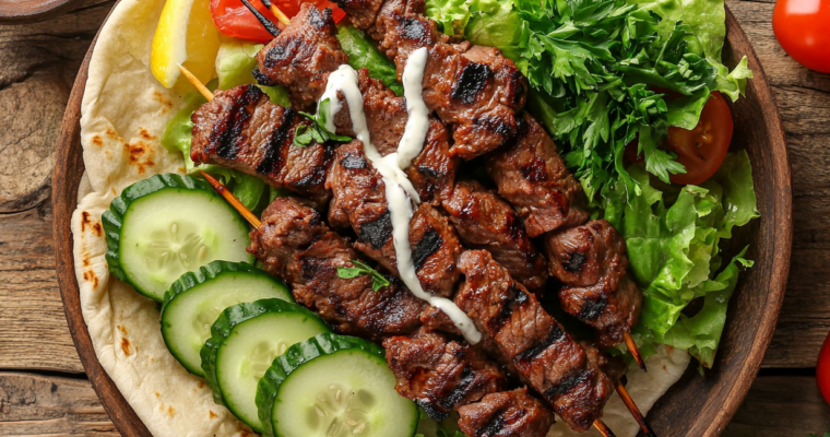 Assiette kebab qui rend accro