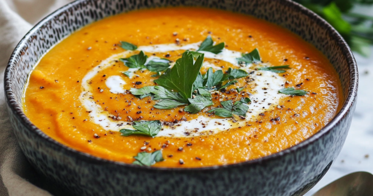 Soupe Carottes Patate Douce : Un réconfort irrésistible