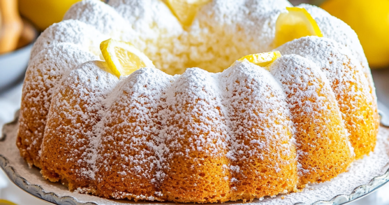 Délicieux Gâteau Nuage au Citron : Léger et Irrésistible