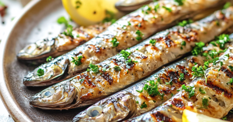 sardines grillées au barbecue : recette facile