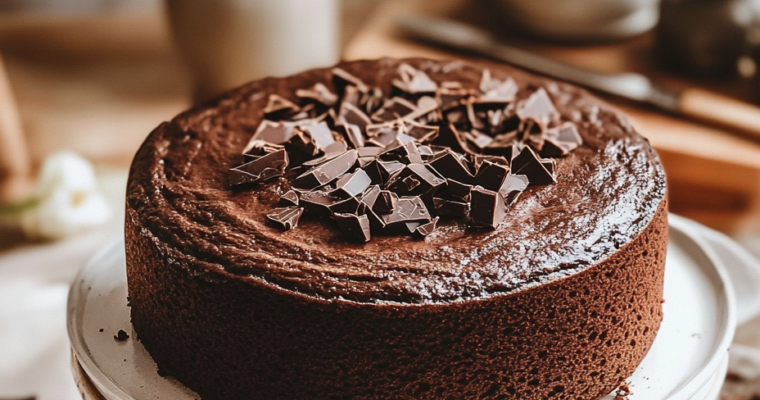 Recette de Gâteau au chocolat en poudre facile