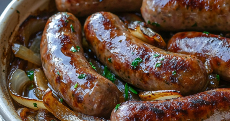 Irrésistible Andouillette à l&rsquo;Oignon Grillée au Four