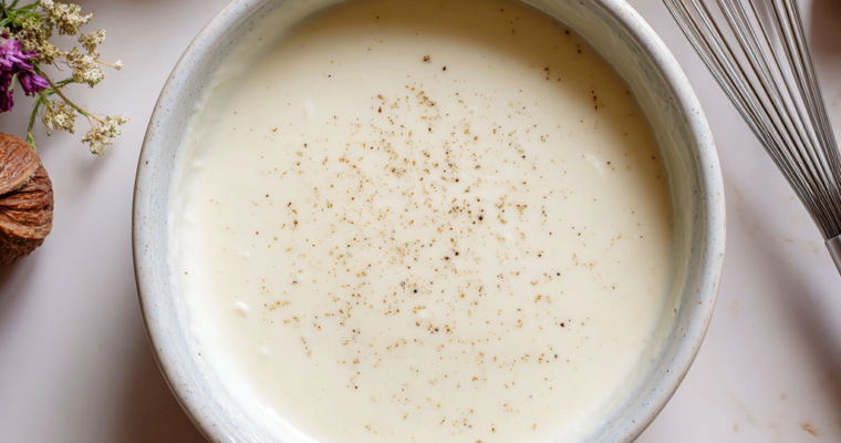 Recette de Sauce Béchamel Facile