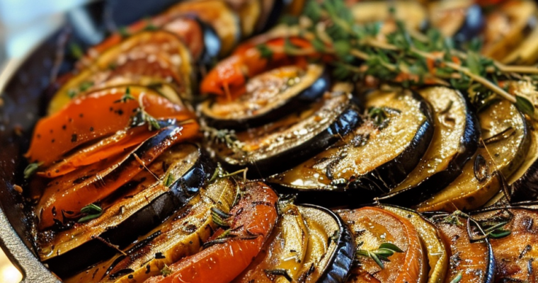 Ratatouille Maison au Four Inratable: Saveurs Éblouissantes!