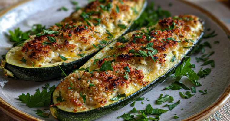 Courgettes Farcies au Chèvre et Miel : Délice Irrésistible !