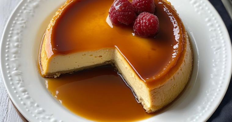 Flan de Queso : La Recette Traditionnelle au Cream Cheese et Caramel