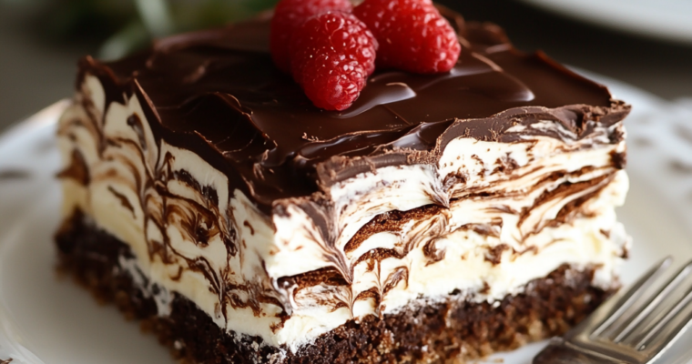 Gâteau Éclair au Chocolat Sans Cuisson : La Recette Ultra Facile