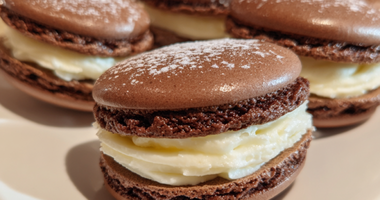 Macarons Intense Chocolat : Coques Parfaites et Ganache Onctueuse