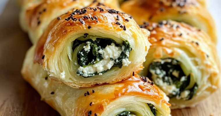 Roulés Épinards Ricotta Croustillants : Recette à l’Air Fryer
