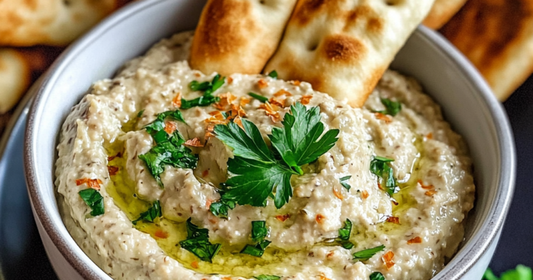 Baba Ganoush irrésistible et crémeux : un délice à partager