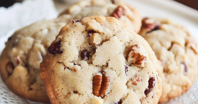 Biscuits au Beurre et Noix de Pécan pour un Tea Time Irrésistible