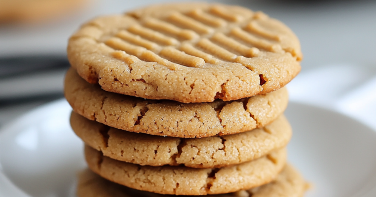 Cookies à la crème de cacahuète ultra moelleux et gourmands