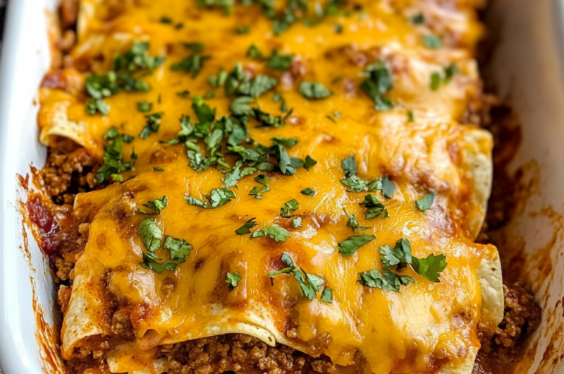 Gratin d'Enchiladas au Bœuf Haché : La Recette Mexicaine Facile et Gourmande