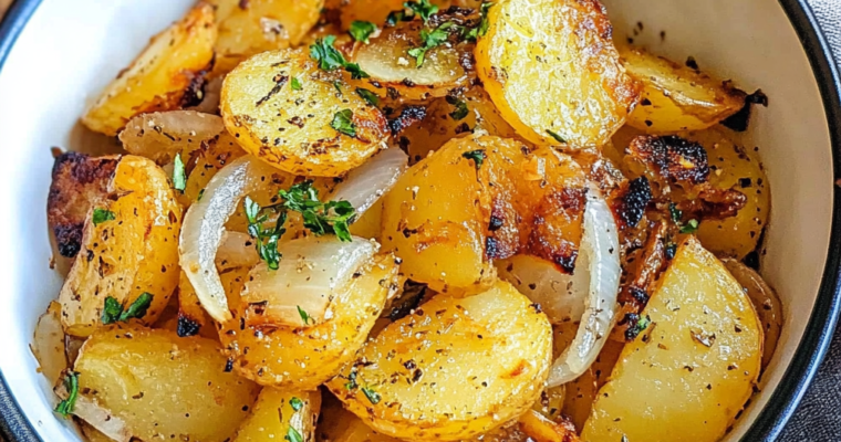 Comment Réussir des Pommes de Terre et Oignons Poêlés Bien Dorés