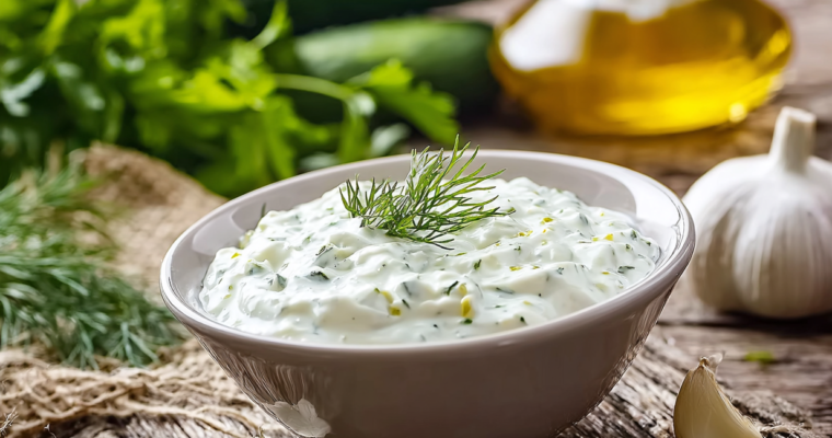 Cacik Sauce Crémeux et Rafraîchissant