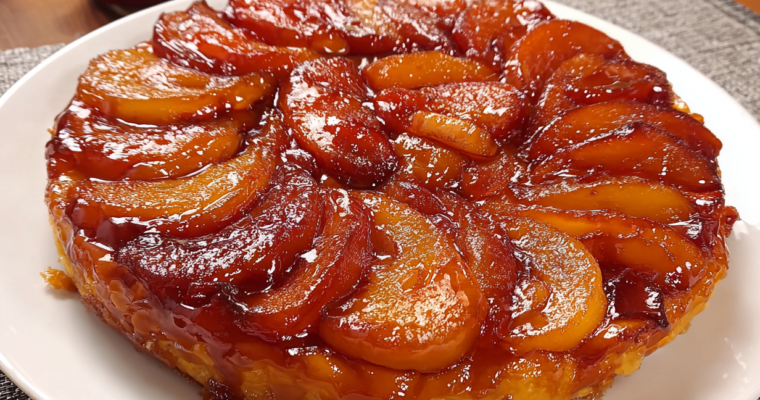 Tarte Tatin aux Poires et Vanille : La Recette Traditionnelle de Grand-Mère